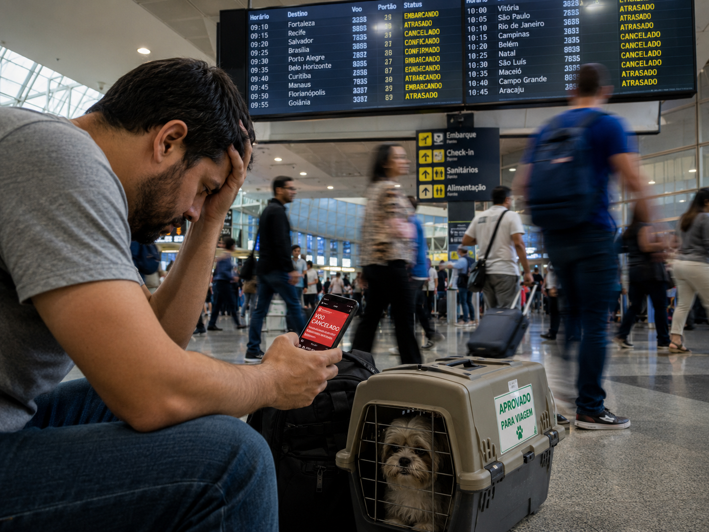 Perda da data da viagem