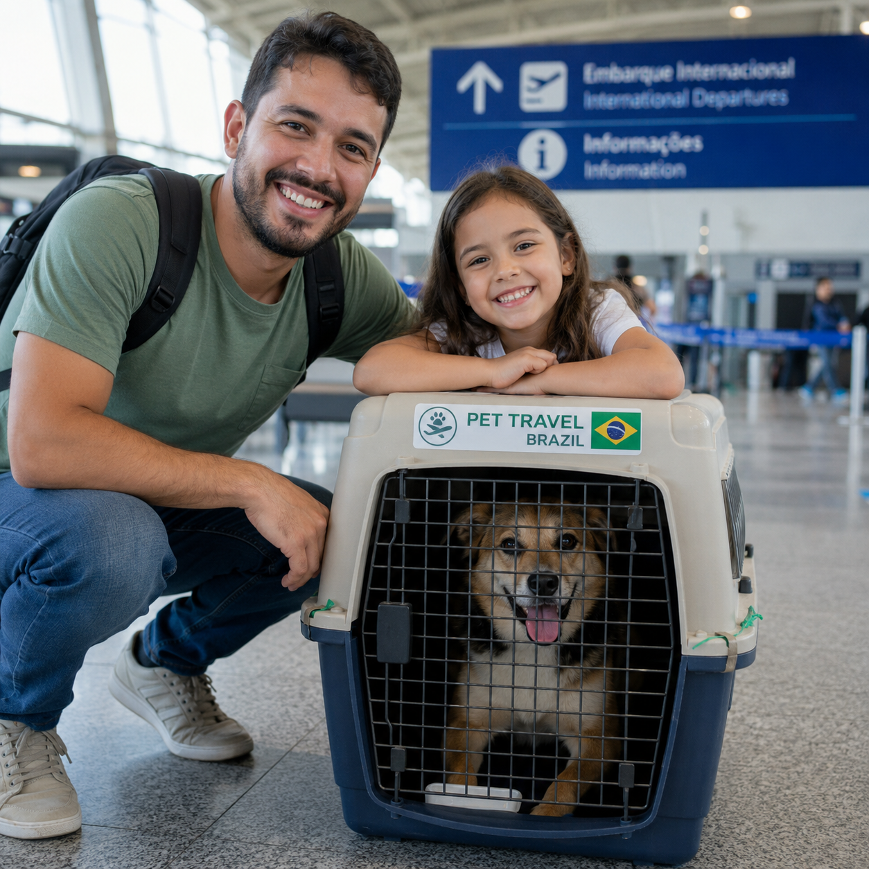 Tutor que viajou tranquilo com pet